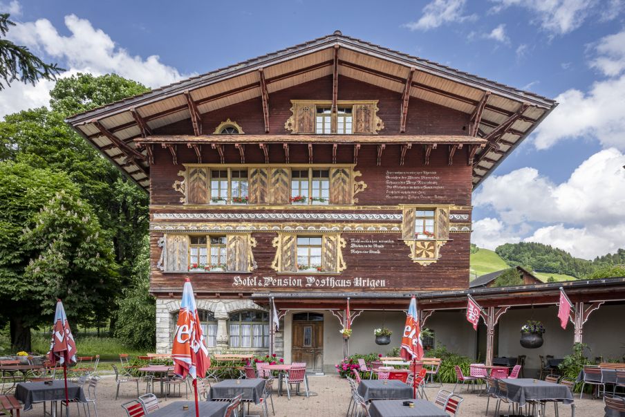 Ansicht West. Foto: Elia Schneider, 2023
